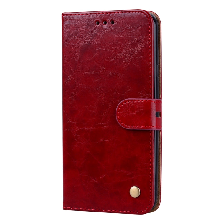 Business Style Oil Wax Texture Horizontal Flip Leather Case for Galaxy J4 (EU Version) (2018), with Holder & Card Slots & Wallet, For Galaxy J4 (EU Version) (2018)