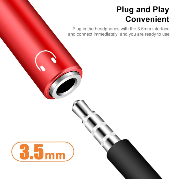 2 in 1 USB-C / Type-C Male to PD 60W USB-C / Type-C Charging + 3.5mm Audio Female Earphone Adapter (Silver)