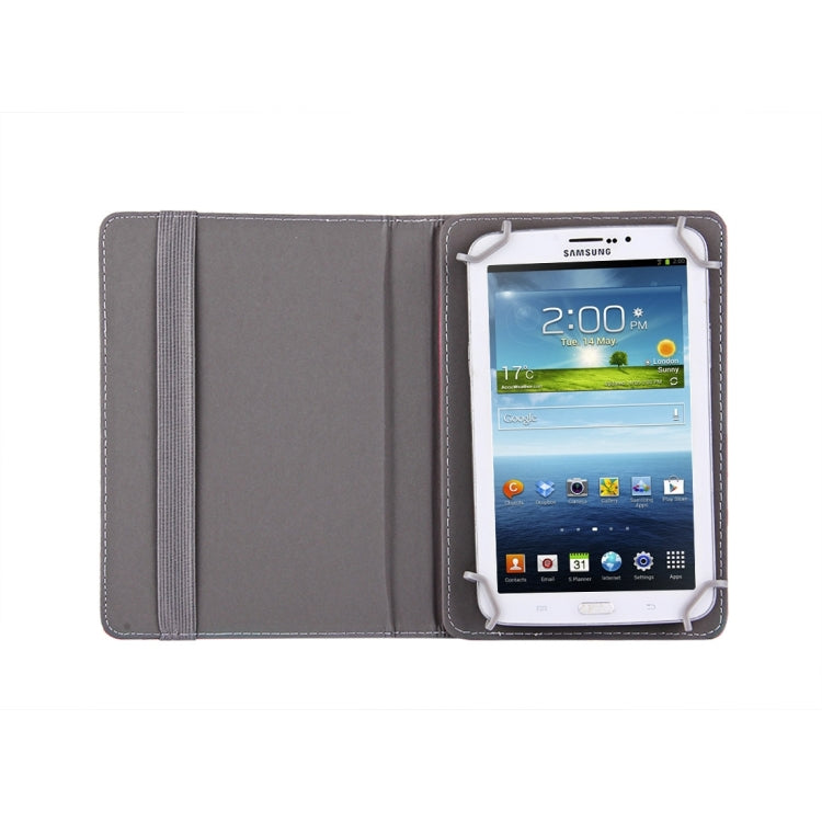 7 inch Tablets Leather Case Crazy Horse Texture 360 Degrees Rotation Protective Case Shell with Holder for Galaxy Tab A 7.0 (2016) / T280 & Tab 4 7.0 / T230 & Tab Q T2558, Colorfly G708, Asus ZenPad 7.0 Z370CG, Huawei MediaPad T1 7.0 / T1-701u