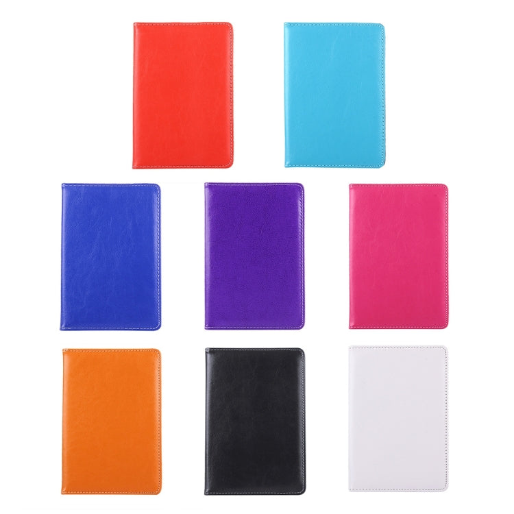 7 inch Tablets Leather Case Crazy Horse Texture 360 Degrees Rotation Protective Case Shell with Holder for Galaxy Tab A 7.0 (2016) / T280 & Tab 4 7.0 / T230 & Tab Q T2558, Colorfly G708, Asus ZenPad 7.0 Z370CG, Huawei MediaPad T1 7.0 / T1-701u