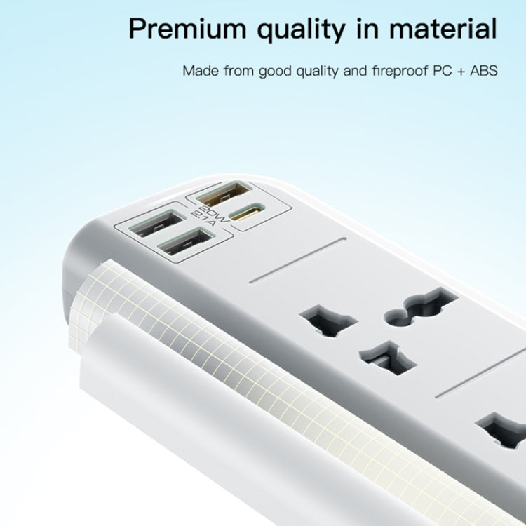 Yesido MC22 3m Home High Power Fast Charging Socket, EU Plug