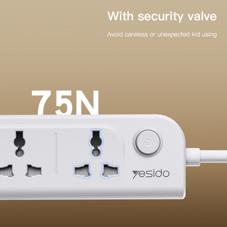 Yesido MC22 3m Home High Power Fast Charging Socket, EU Plug