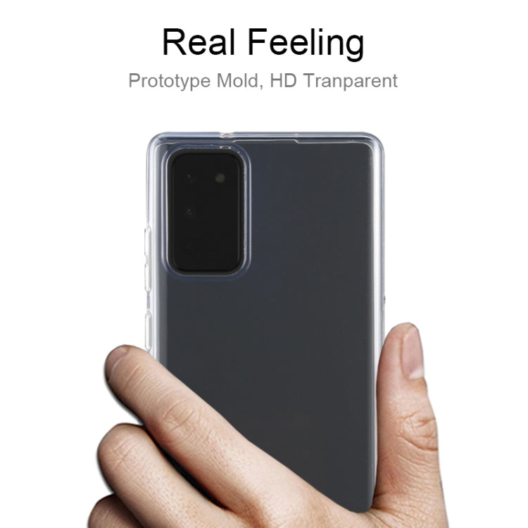 For Samsung Galaxy Note 20 5G 0.75mm Ultra-Thin Transparent TPU Protective Case