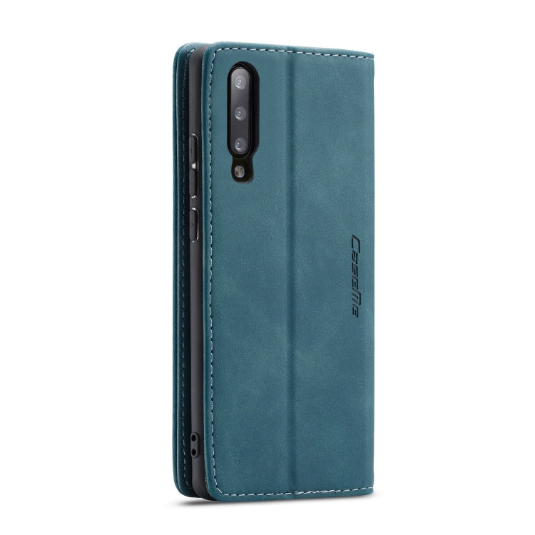 CaseMe-013 Multifunctional Retro Frosted Horizontal Flip Leather Case for Galaxy A30S / A50S / A50, with Card Slot & Holder & Zipper Wallet & Photo Frame, For Galaxy A50