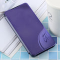 PU Electroplating Mirror Horizontal Flip Leather Case for Galaxy S10 Plus, with Holder, For Galaxy S10 Plus