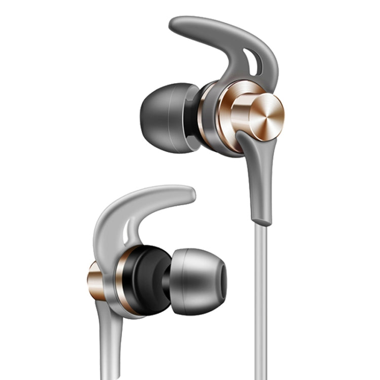 QKZ EQ1 CNC Metal Shark Fin Headphones Sports Music Headphones, Microphone Version
