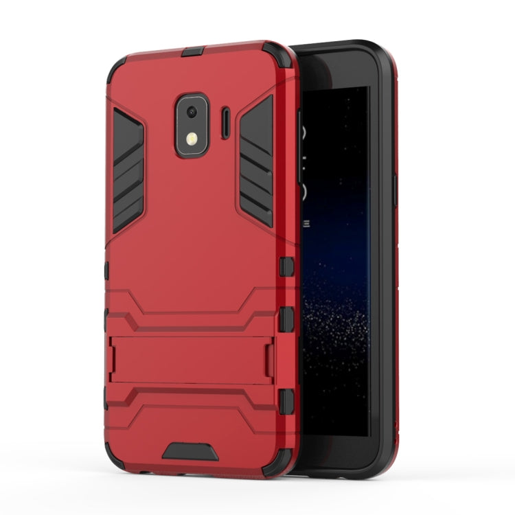 Shockproof PC + TPU Case for Galaxy J2 Core, with Holder, Galaxy J2 Core, For Samsung Galaxy J2 Core