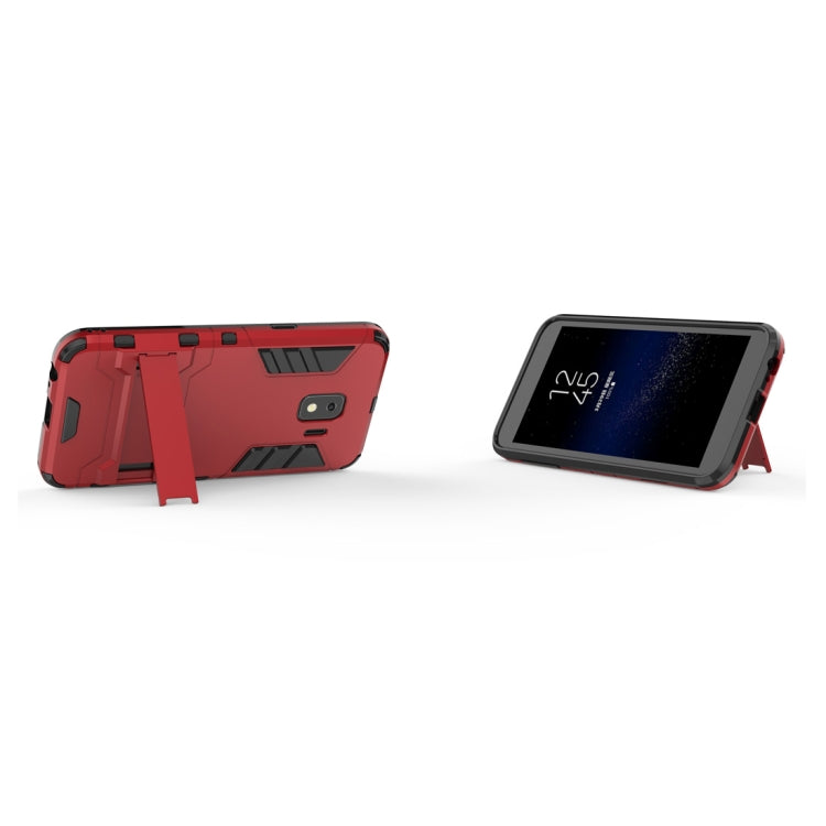 Shockproof PC + TPU Case for Galaxy J2 Core, with Holder, Galaxy J2 Core, For Samsung Galaxy J2 Core