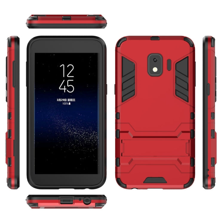 Shockproof PC + TPU Case for Galaxy J2 Core, with Holder, Galaxy J2 Core, For Samsung Galaxy J2 Core