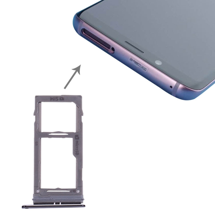 For Galaxy S9+ / S9 SIMMicro SD Card Tray (Black)
