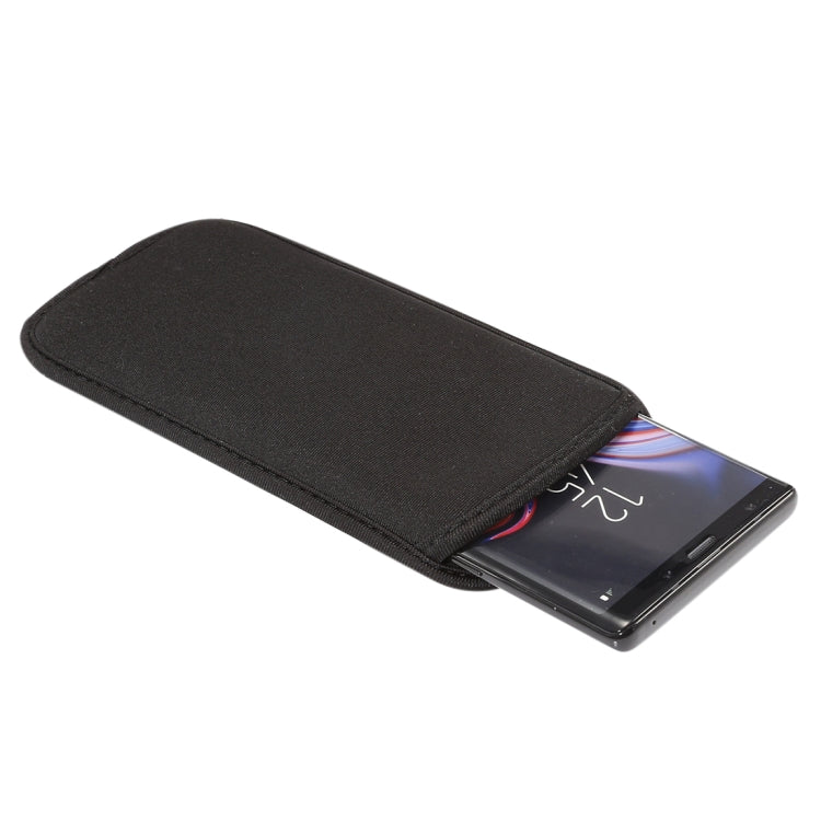 Universal Neoprene Cell Phone Bag for Galaxy Note9 / Note8 / A8 Star and other 6.4 inch Smartphones