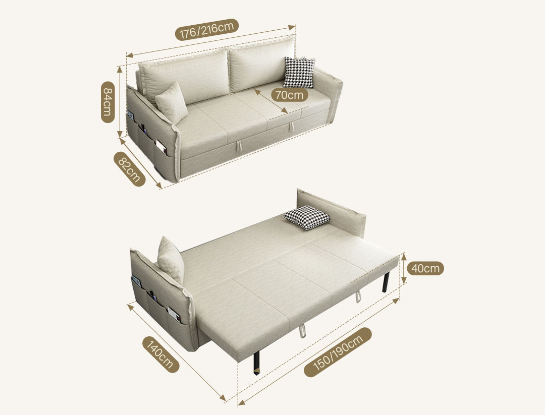 SB172 Two Seater Sofa Bed