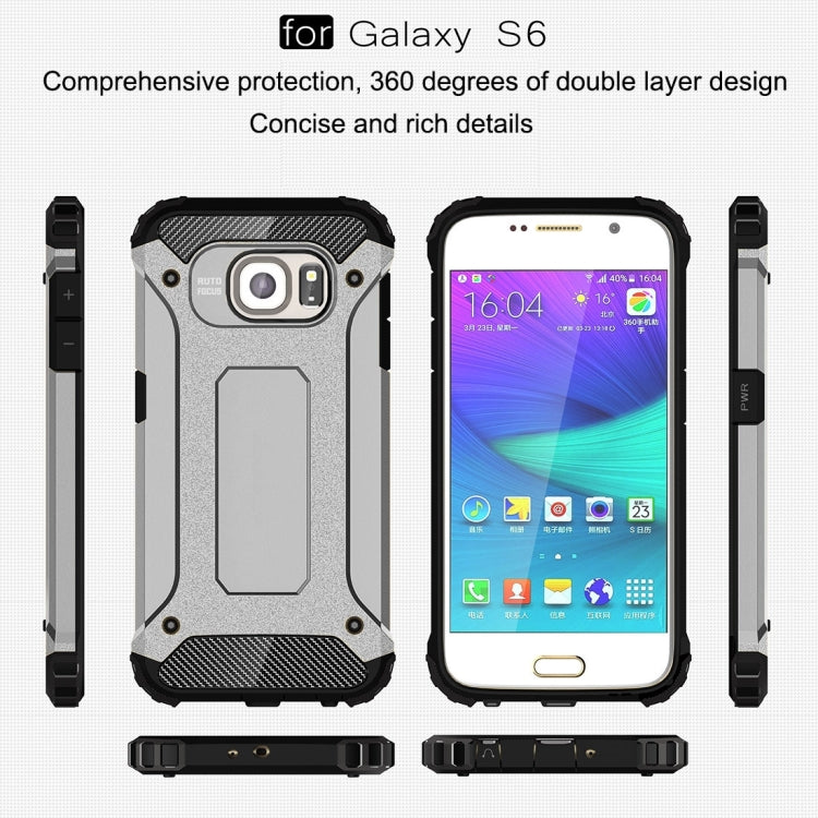 For Galaxy S6 / G920 Tough Armor TPU + PC Combination Case, For Galaxy S6