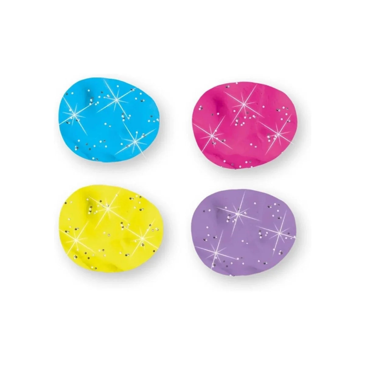 SES Creative Feel Good Sparkle Dough 4x90g