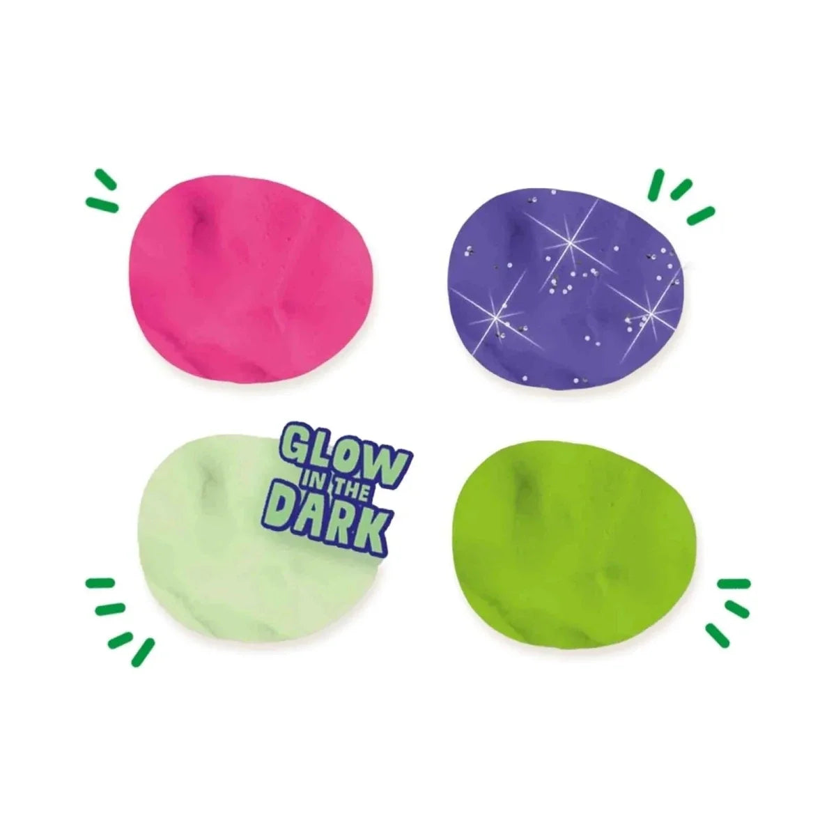 SES Creative Feel Good Glow Dough 4x90g