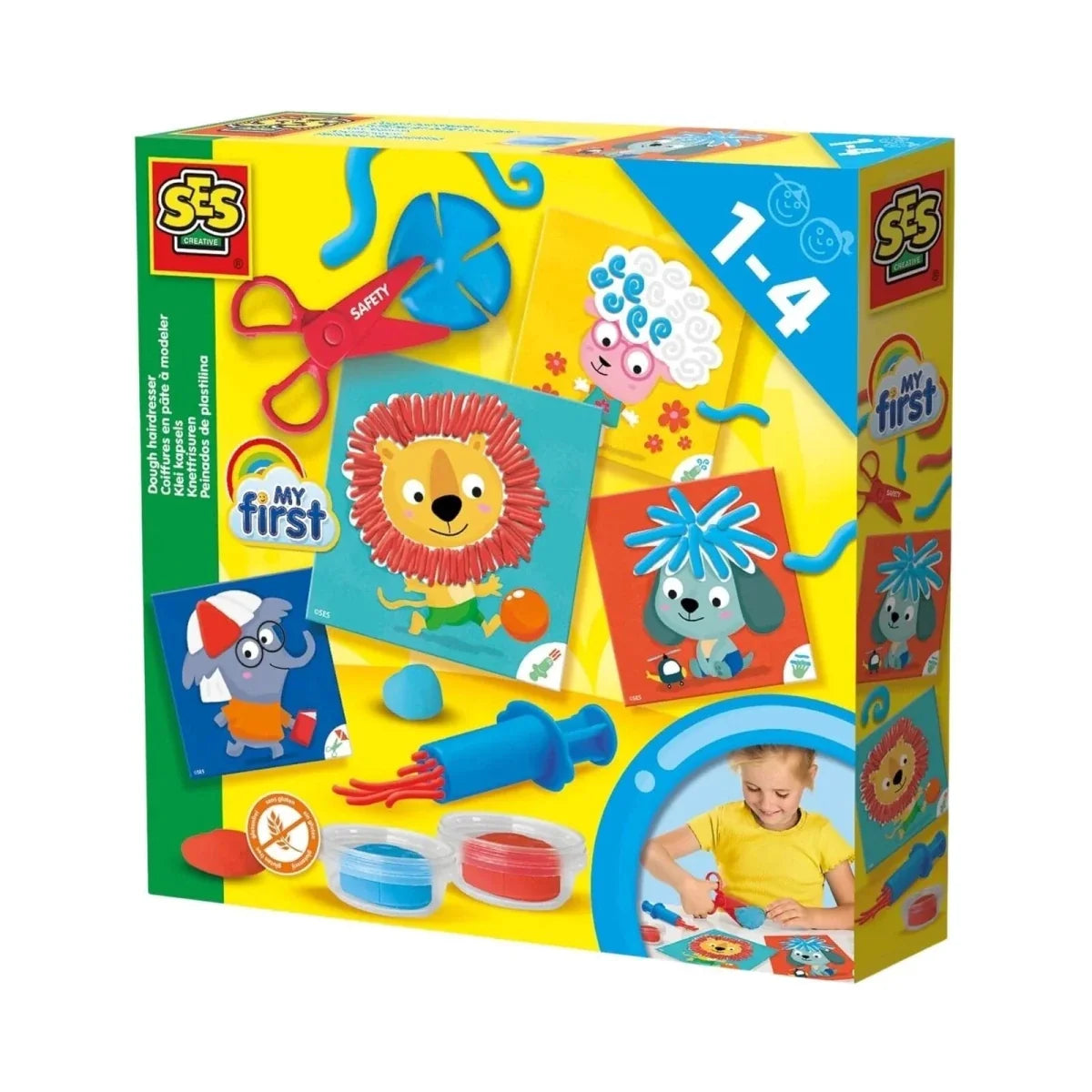 SES Creative My First Dough Hairdresser Set