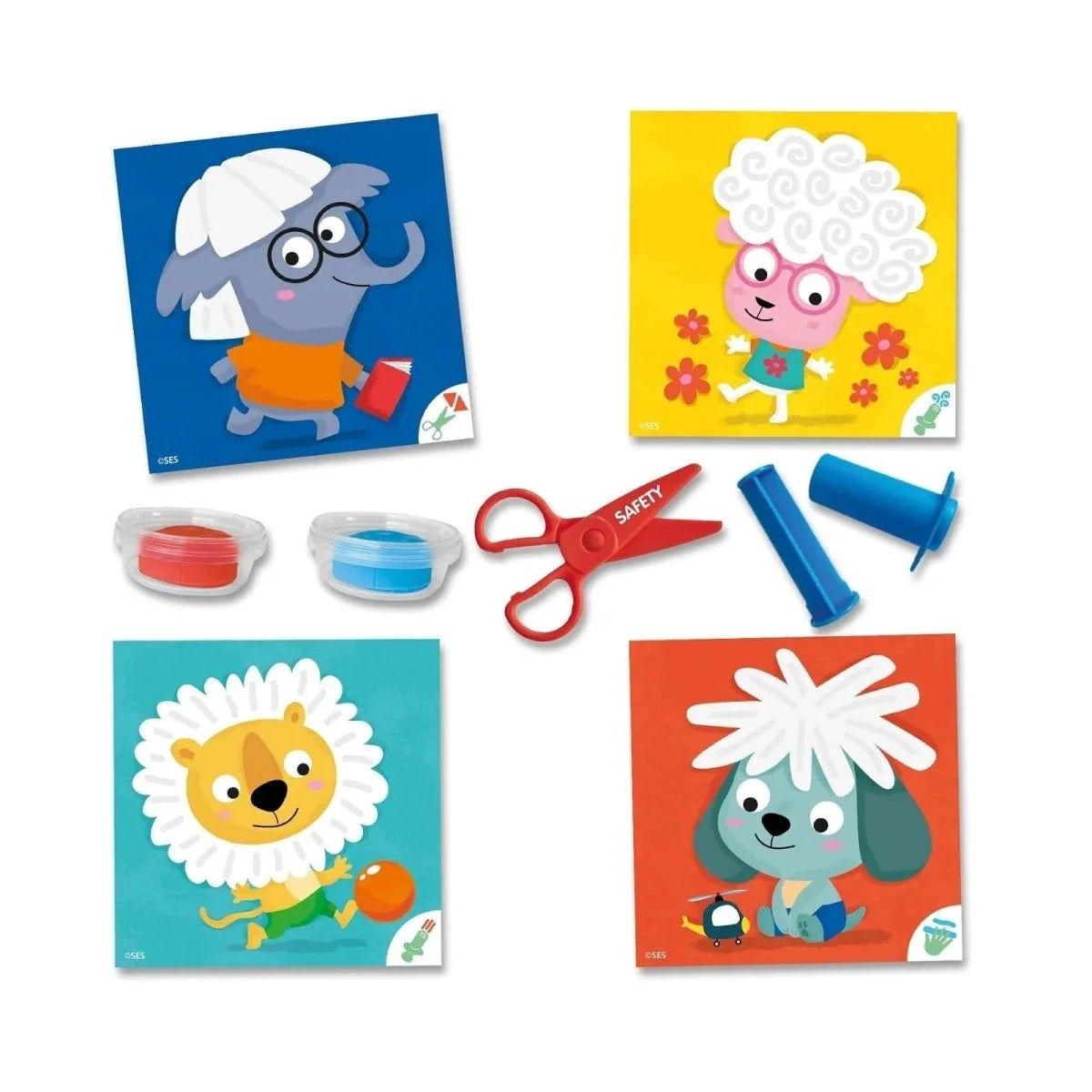 SES Creative My First Dough Hairdresser Set
