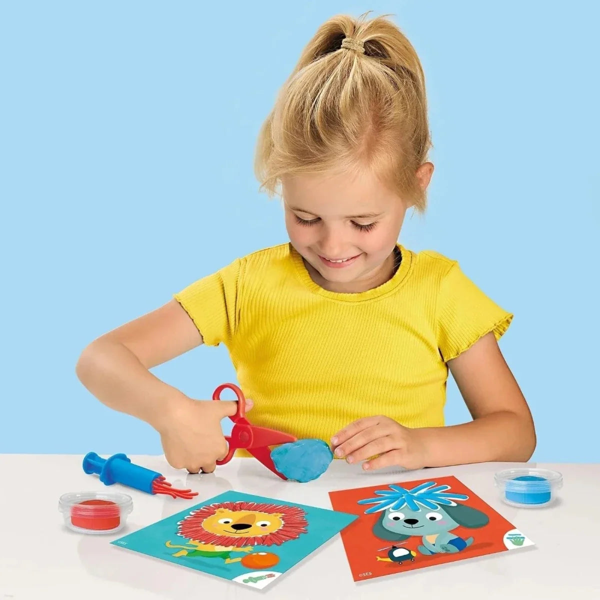 SES Creative My First Dough Hairdresser Set