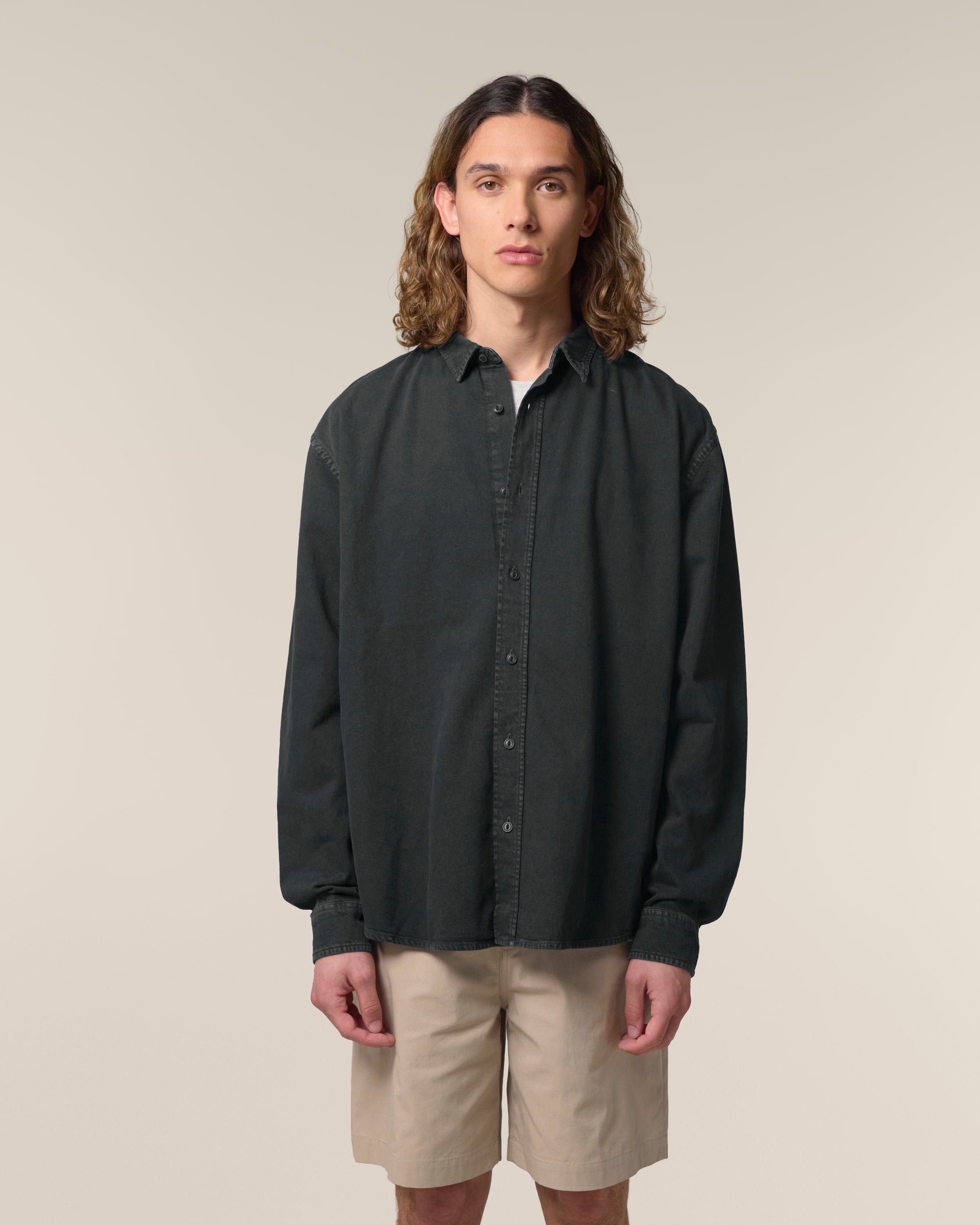 Organic Cotton Heavy Relaxed Shirt: Unisex
