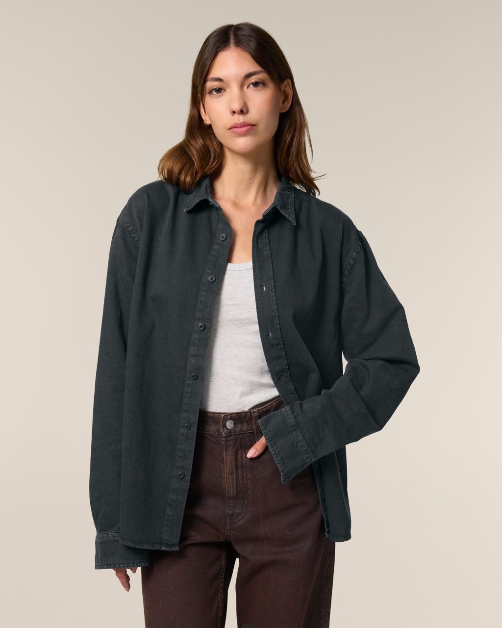 Organic Cotton Heavy Relaxed Shirt: Unisex
