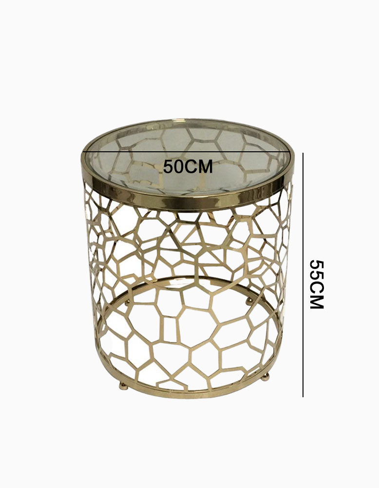 Nested Glass Side Table
