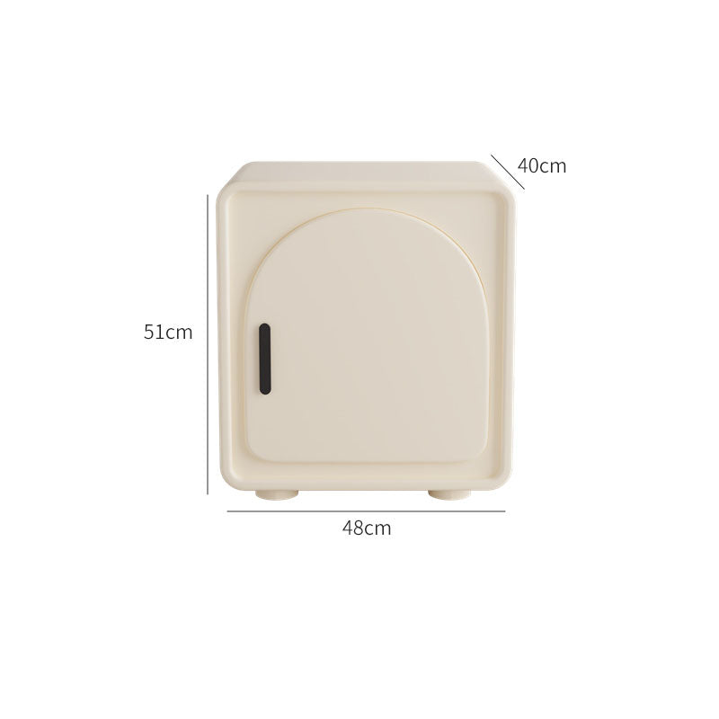 Sunset Serenade Bedside Table, White