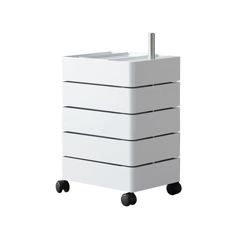 Afar Side Table With Storage & Trolley