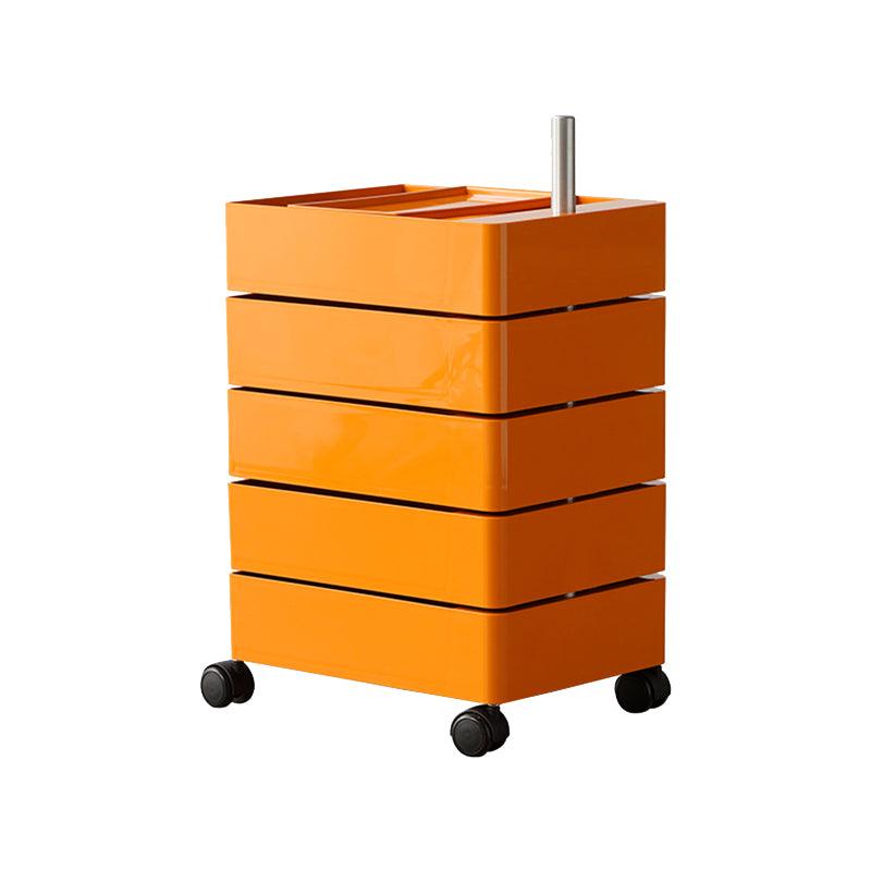 Afar Side Table With Storage & Trolley