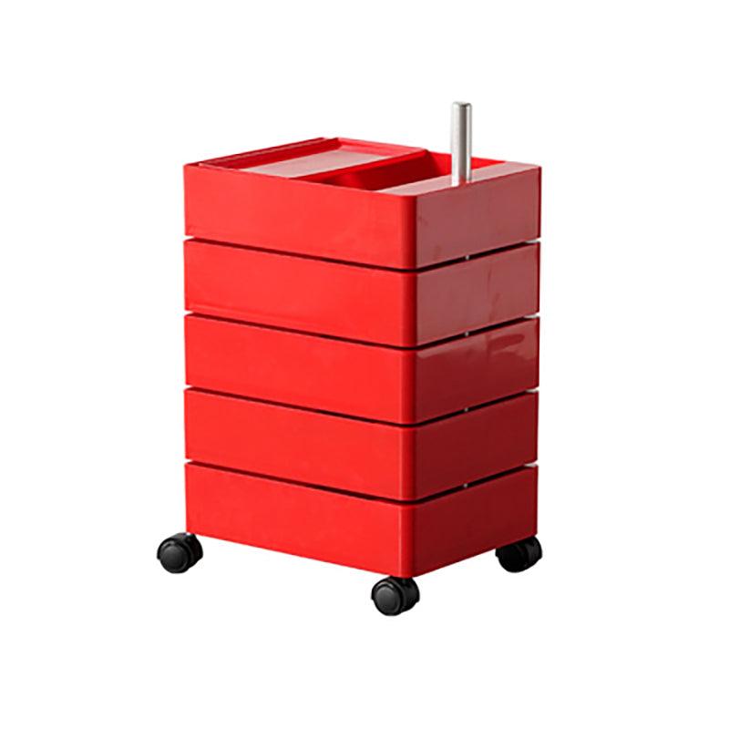 Afar Side Table With Storage & Trolley