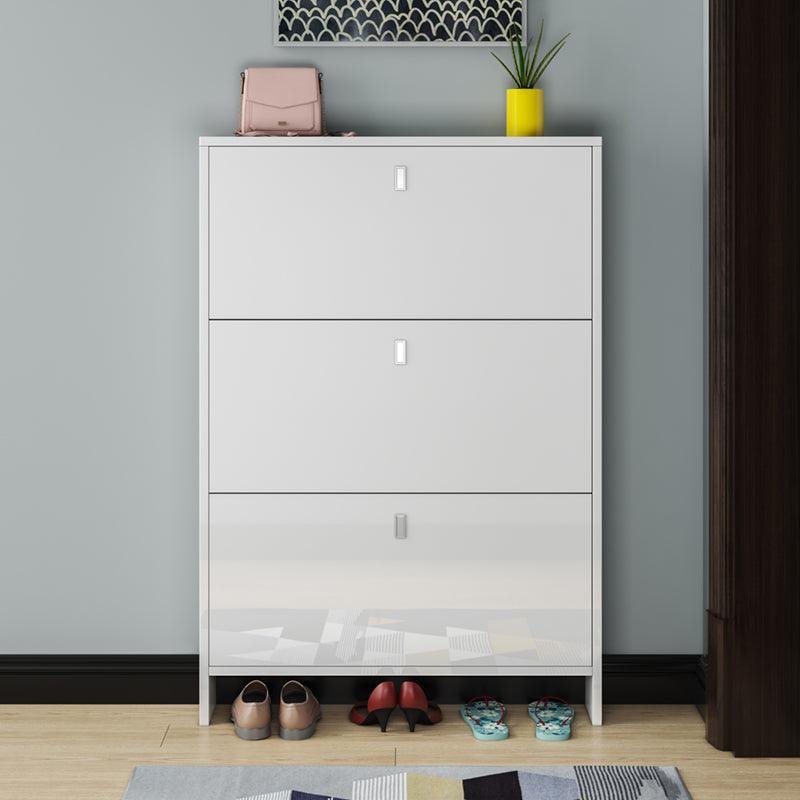 Knauss Mirrored Shoe Storage, Halllway