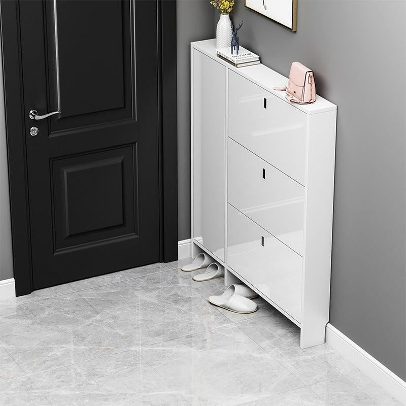 Knauss Mirrored Shoe Storage, Halllway