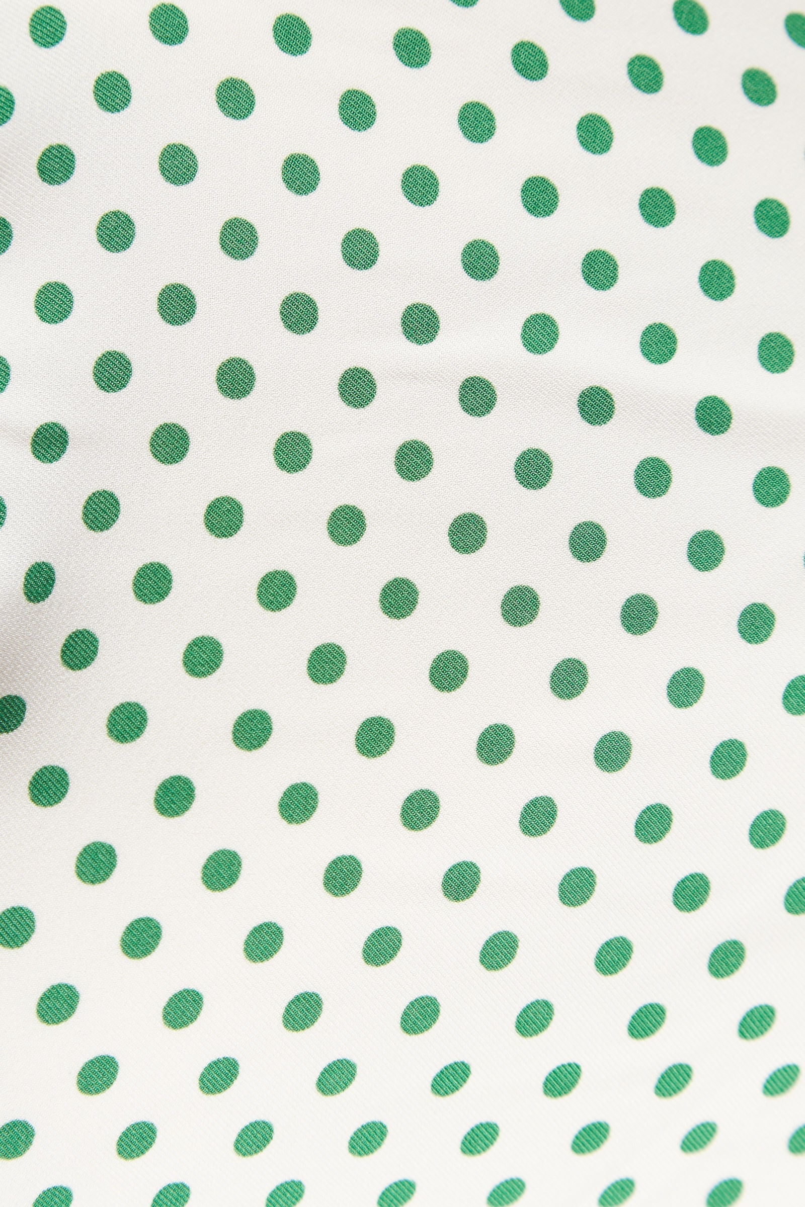Louche Sorrel Polka Dot Print Long Sleeve Midi Dress