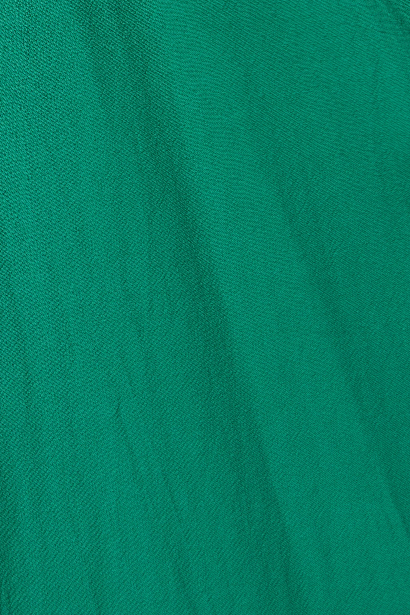 Soumia Jersey Bodice And Recycled Cotton Skirt Midaxi Dress - Green