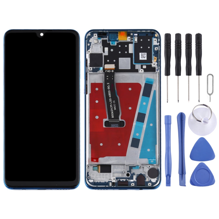 OEM LCD Screen for Huawei P30 Lite / Nova 4e (RAM 6G / High Version) Digitizer Full Assembly with Frame (Blue)