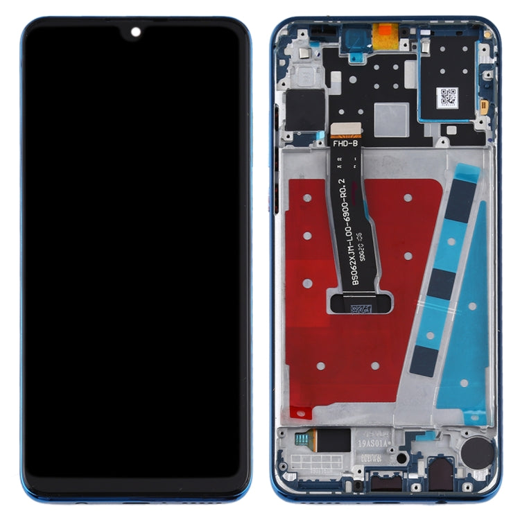 OEM LCD Screen for Huawei P30 Lite / Nova 4e (RAM 6G / High Version) Digitizer Full Assembly with Frame (Blue)