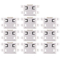 10 PCS Charging Port Connector for Huawei Y6, For Huawei Y6
