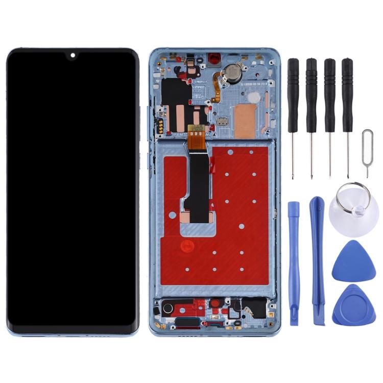 LCD Screen and Digitizer Full Assembly with Frame for Huawei P30 Pro, For Huawei P30 Pro with Frame, For Huawei P30 Pro (Breathing Crystal), For Huawei P30 Pro (Twilight)