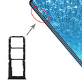 For Vivo S1 SIM Card Tray + SIM Card Tray + Micro SD Card Tray