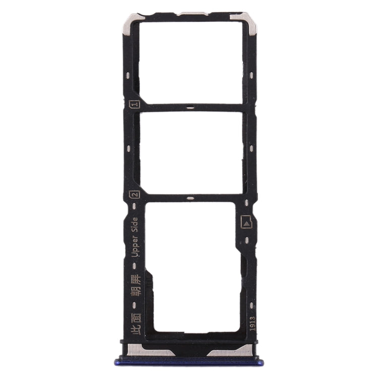 For Vivo  Y7s SIM Card Tray + SIM Card Tray + Micro SD Card Tray