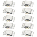 10 PCS Charging Port Connector for Motorola Moto G5S Plus, For Moto G5S Plus