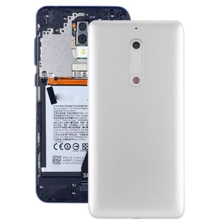 Battery Back Cover with Camera Lens & Side Keys for Nokia 5
