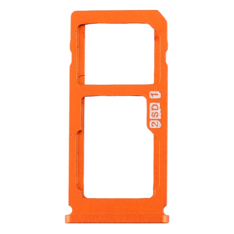 SIM Card Tray + SIM Card Tray / Micro SD Card Tray for Nokia 8 / N8 TA-1012 TA-1004 TA-1052, For Nokia 8