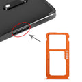 SIM Card Tray + SIM Card Tray / Micro SD Card Tray for Nokia 7 Plus TA-1062, For Nokia 7 Plus