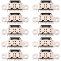 For Meizu 15 Plus / 15 10pcs Charging Port Connector, For Meizu 15 Plus