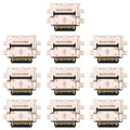 10 PCS Charging Port Connector for Xiaomi Mi 8 SE / Max 2, For Mi 8 SE / Max 2