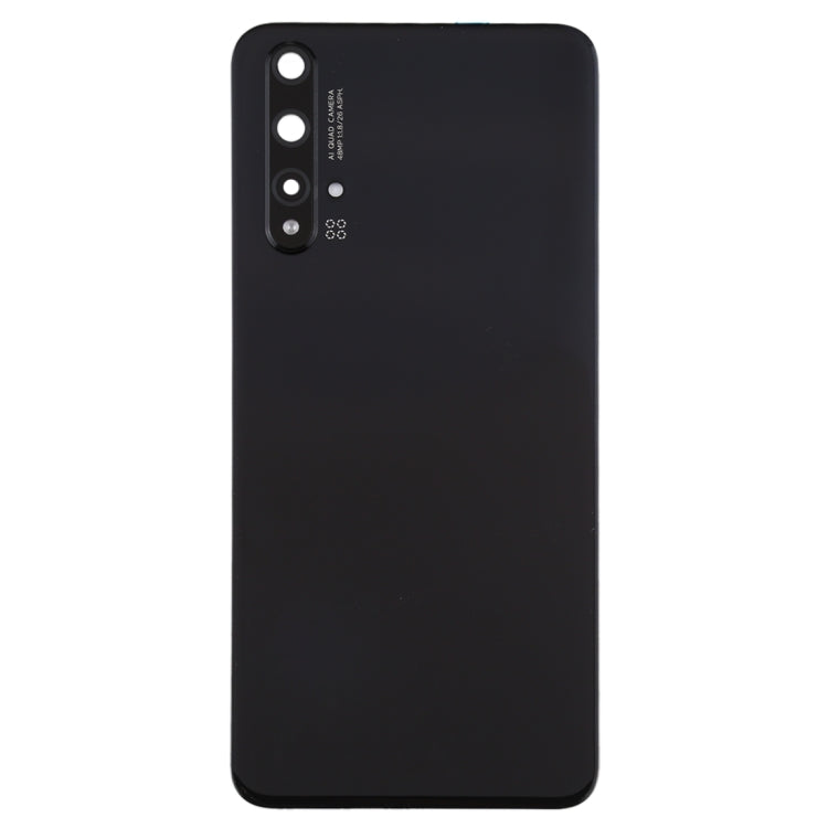Original Battery Back Cover with Camera Lens Cover for Huawei Nova 5T(Black)