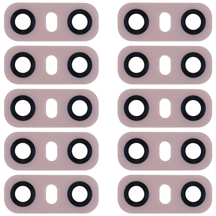 10 PCS Back Camera Lens with Adhesive for LG G6 H870/H871/H872/ LS993, LG G6 (Pink), LG G6 (Blue), LG G6 (Gold)