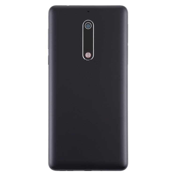 Battery Back Cover with Power & Volume Button Flex Cable & Camera Lens Cover for Nokia 5 TA-1024 TA-1027 TA-1044 TA-1053