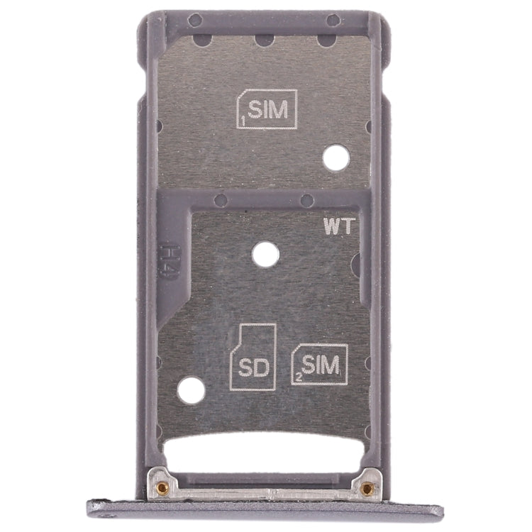 2 SIM Card Tray / Micro SD Card Tray for Huawei Enjoy 6 / AL00, For Huawei Enjoy 6 / AL00, For Huawei Enjoy 6