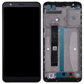 LCD Screen and Digitizer Full Assembly with Frame for Asus Zenfone Max Plus (M1) X018DC X018D ZB570TL, For Asus X018DC